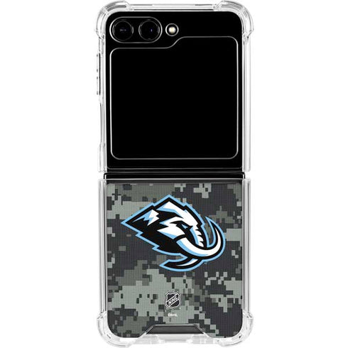 NHL Utah Mammoth DigiCamo Galaxy Z Flip6 Clear Case